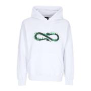 Fire Logo Hoodie Hvit