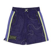 Mesh Basketball Shorts Blå