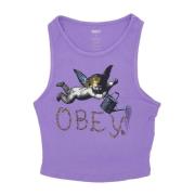 Cherub Megan Tanks Lilla Blomst Top