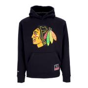 NHL Team Logo Hoodie Svart