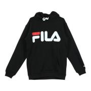 Klassisk Logo Hoody i Svart