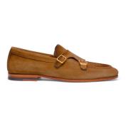 Herresemsket dobbel spenne loafer