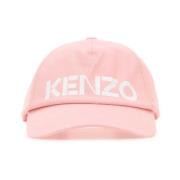 Rosa Bomull Baseball Cap