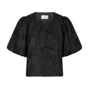 Aska Jacquard Bluse