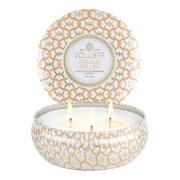 Italiensk Bellini 3-Wick Tin Candle