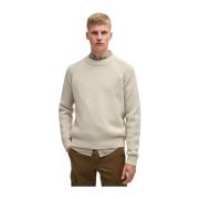 Beige Avslappet Passform Ullgenser