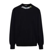 Stilig Svart Sweatshirt for Menn