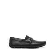 Sorte Flate Slip-On Loafers