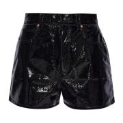 Imitert Skinn Shorts