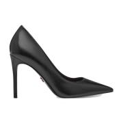 Svarte Elegante Lukkede Pumps Kvinner