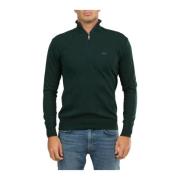 Herre Zip Hals Pullover