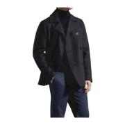 Marine Peacoat Jakke