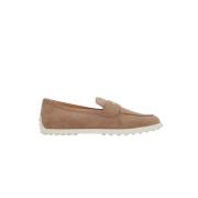 Brun Semsket Penny Loafer Sko