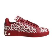 Logo Print Lave Sneakers