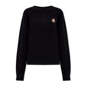 Sweatshirt med logo