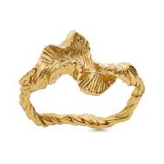 Blad Twist Gull Ring