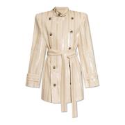 Stockholm kort trenchcoat