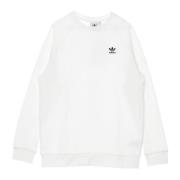 Lettvekts Crewneck Sweatshirt Hvit/Svart