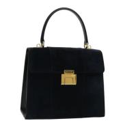 Pre-owned Suede handbags