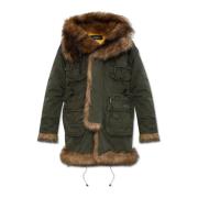 Enkel parka jakke