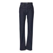 Vintage High-Waist Straight-Leg Jeans