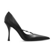 Skinn stiletto pumps