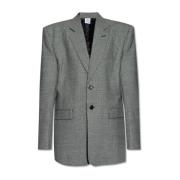 Houndstooth blazer