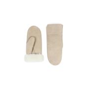 Beige Manzini Montecristo Luxury Mittens Votter