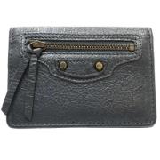 Pre-owned Leather wallets