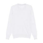 Lysblå Crew Neck Sweater