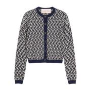 Jacquard Cardigan Sweaters