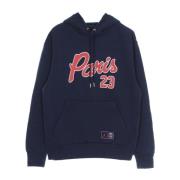 Statement Fleece Hoodie Midnight Navy