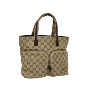 Pre-owned Canvas gucci-bags