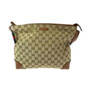 Pre-owned Canvas gucci-bags