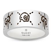 925 sterlingsølv - Gucci Ghost ring i blank alderen sterlingsølv