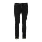 Svart George Jeans