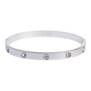 Stunning Dot Bangle med Cubic Zirconia