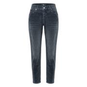 Rik Slim Velour Denim Jeans