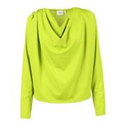 Casual T-skjorte med Polyester-Elastan Blanding