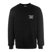 Sweatshirt med Statement-trykk Løs Passform