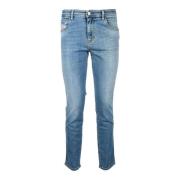 Bomullsblanding Stretch Jeans