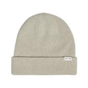 Strikket Fold Beanie RWS-sertifisert Ull