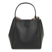 Svart Shopper Veske Elegant Stil