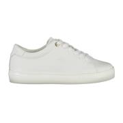 Hvit Polyester Sneaker