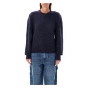 Midnight Blue Strikkeplagg Esmee Sweater