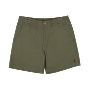 Grønn Prepster Stretch Chino Shorts