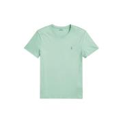 Slim Fit Jersey Crewneck T-Shirt Celadon