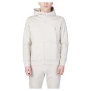 Herre Fleece Zip-Up Hoodie Sand