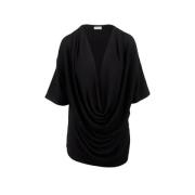 Pre-owned Black Dries Van Noten Topp