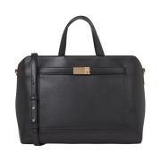 Svart Heritage Workbag Laptopveske